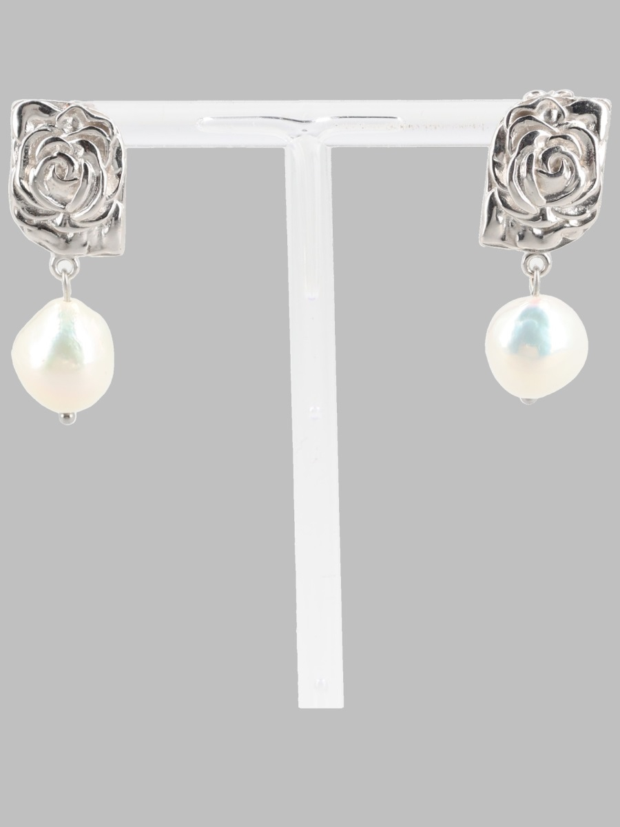 [MAGDA BUTRYM] Earring FW26 450726_RHODIUMSILVER