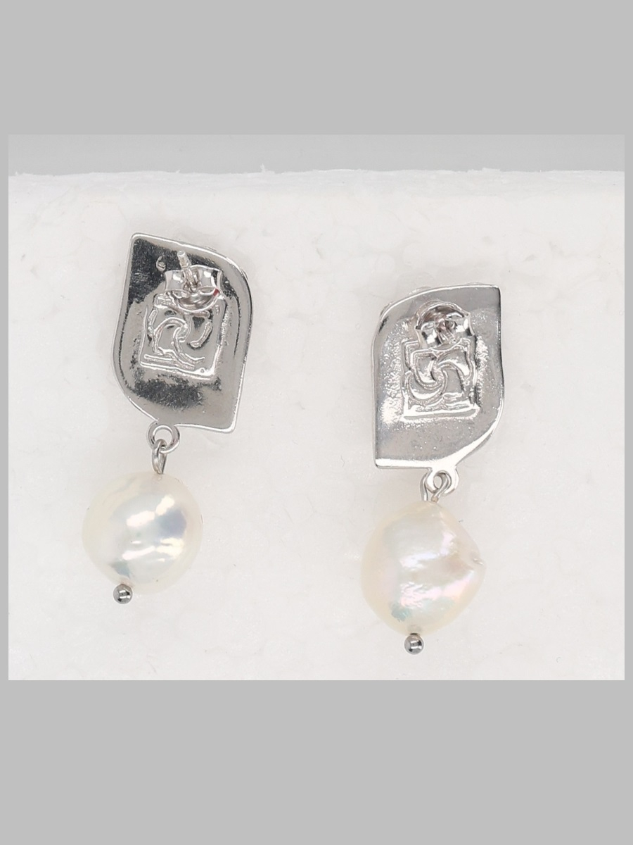 [MAGDA BUTRYM] Earring FW26 450726_RHODIUMSILVER