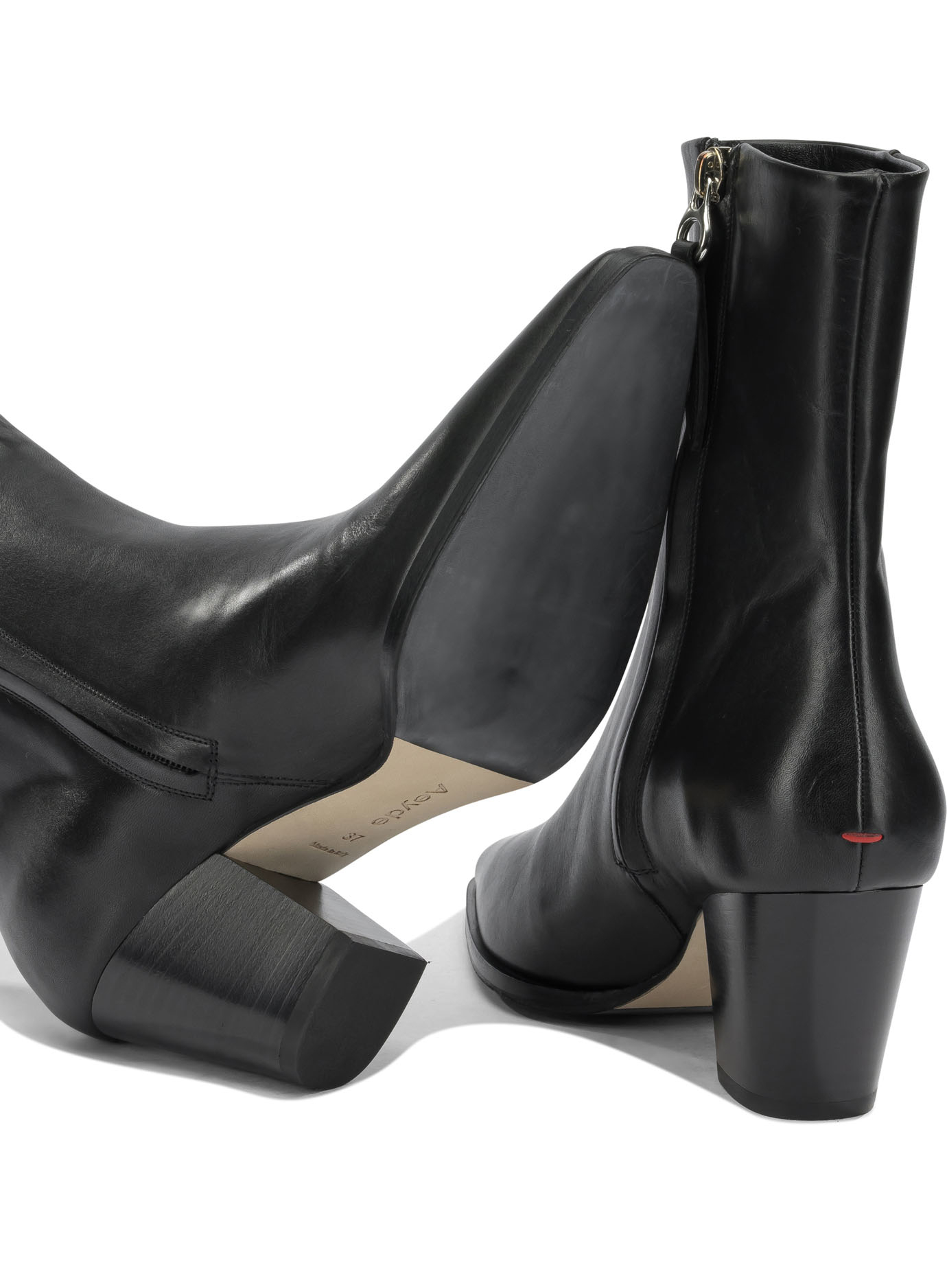 [Aeyde] Boots FW26 HEDVIGCALF LEATHER BLACK