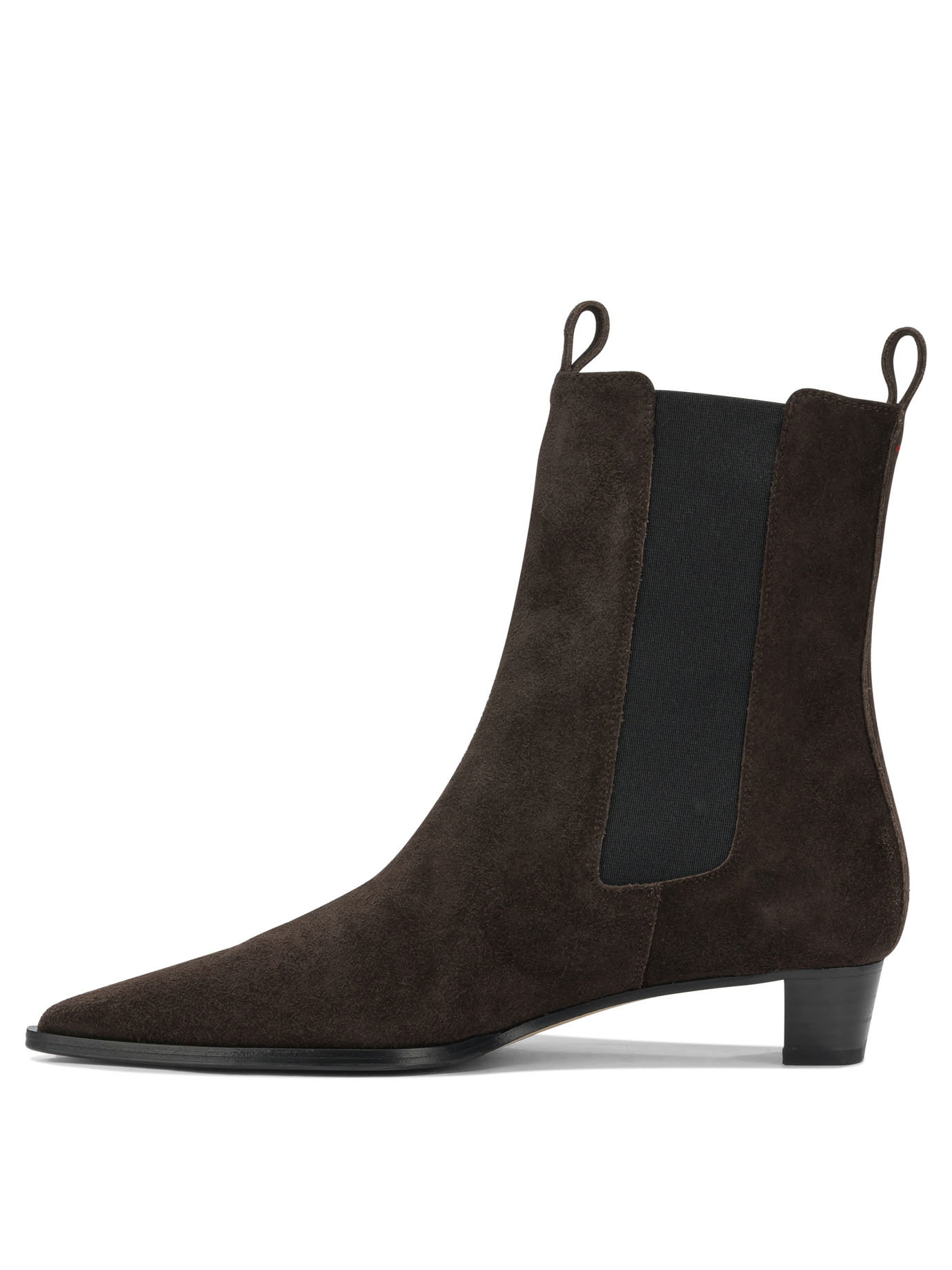 [Aeyde] Ankle Boots FW26 KIKICOW SUEDE LEATHER MOKA