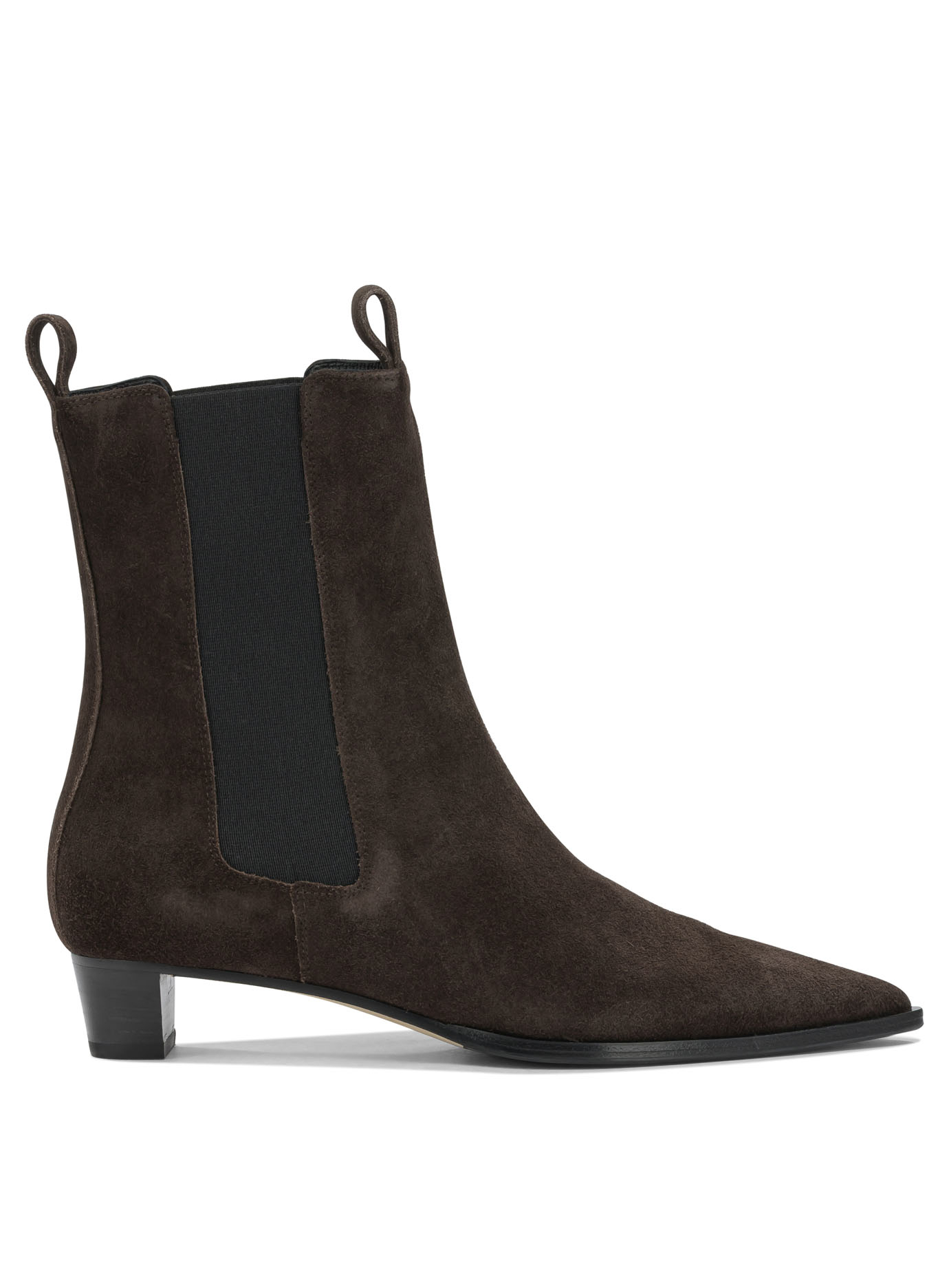 [Aeyde] Ankle Boots FW26 KIKICOW SUEDE LEATHER MOKA