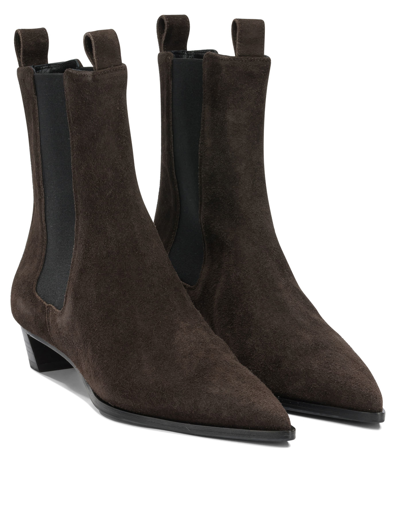 [Aeyde] Ankle Boots FW26 KIKICOW SUEDE LEATHER MOKA