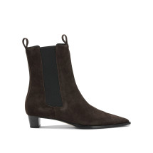[Aeyde] Ankle Boots FW26 KIKICOW SUEDE LEATHER MOKA