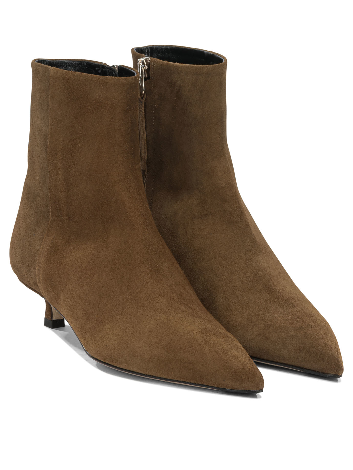 [Aeyde] Boots FW26 SOFIECOW SUEDE LEATHER TOBACCO
