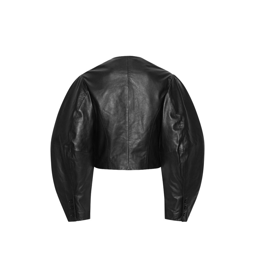 [ROTATE] Leather Jacket FW26 116172100 FITTED 100