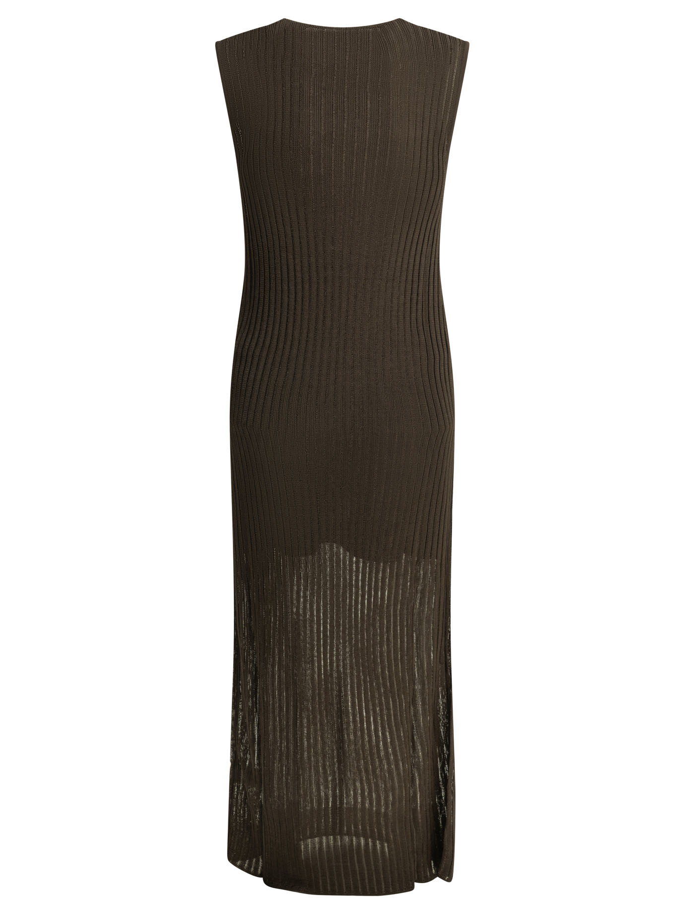 [LouLou De Saison] Sleeveless dress SS26 ICARIABROWN