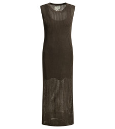 [LouLou De Saison] Sleeveless dress SS26 ICARIABROWN