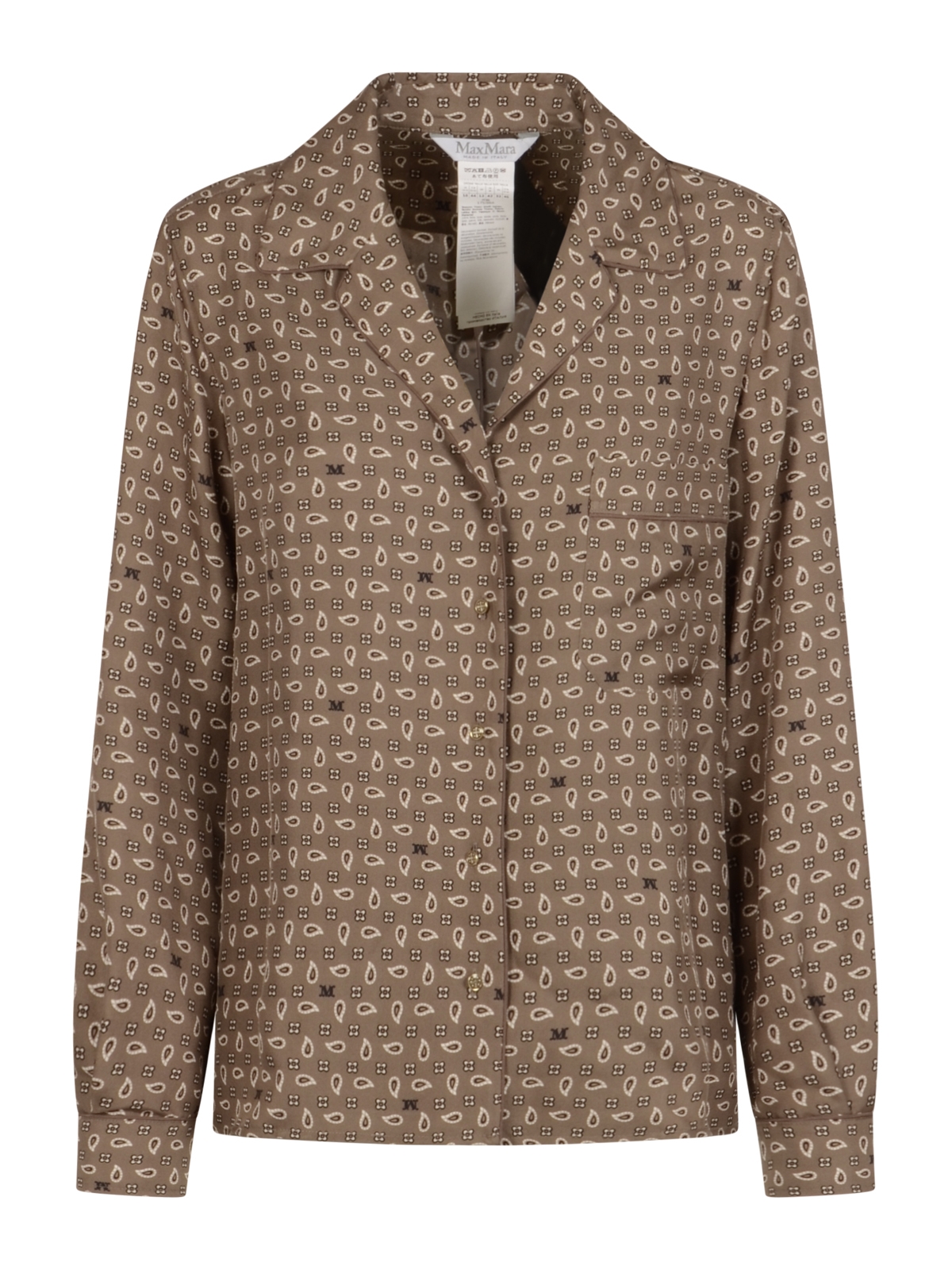 [MaxMara] Shirts Long Sleeve SS26 2611111131600006