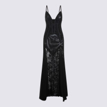 [NISSA] Sleeveless dress SS26 RRS16330BLACK
