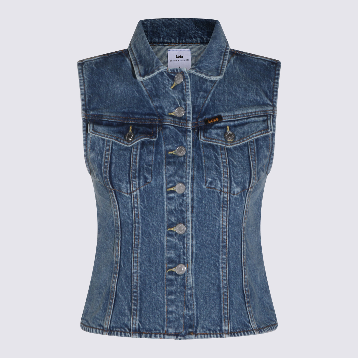 [LOIS JEANS] Vest SS26 35587926STONE VINTAGE