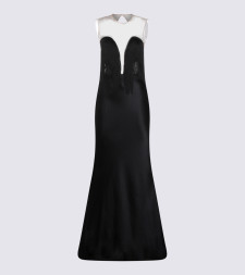 [NISSA] Sleeveless dress SS26 RRS16302BLACK