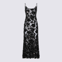 [NISSA] Sleeveless dress SS26 RRS16261BLACK