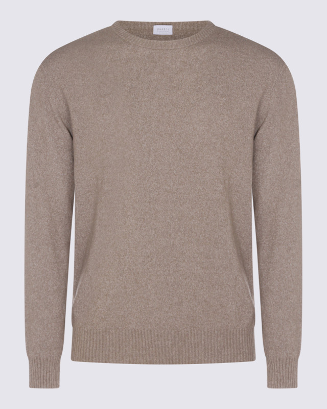 [04651 / A TRIP IN A BAG] Knitwear SS26 2KN2606B22TAUPE