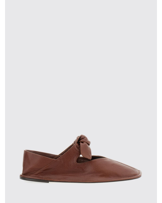 [HEREU] Flat shoes SS26 LLSSWFA24 CHESTNUT
