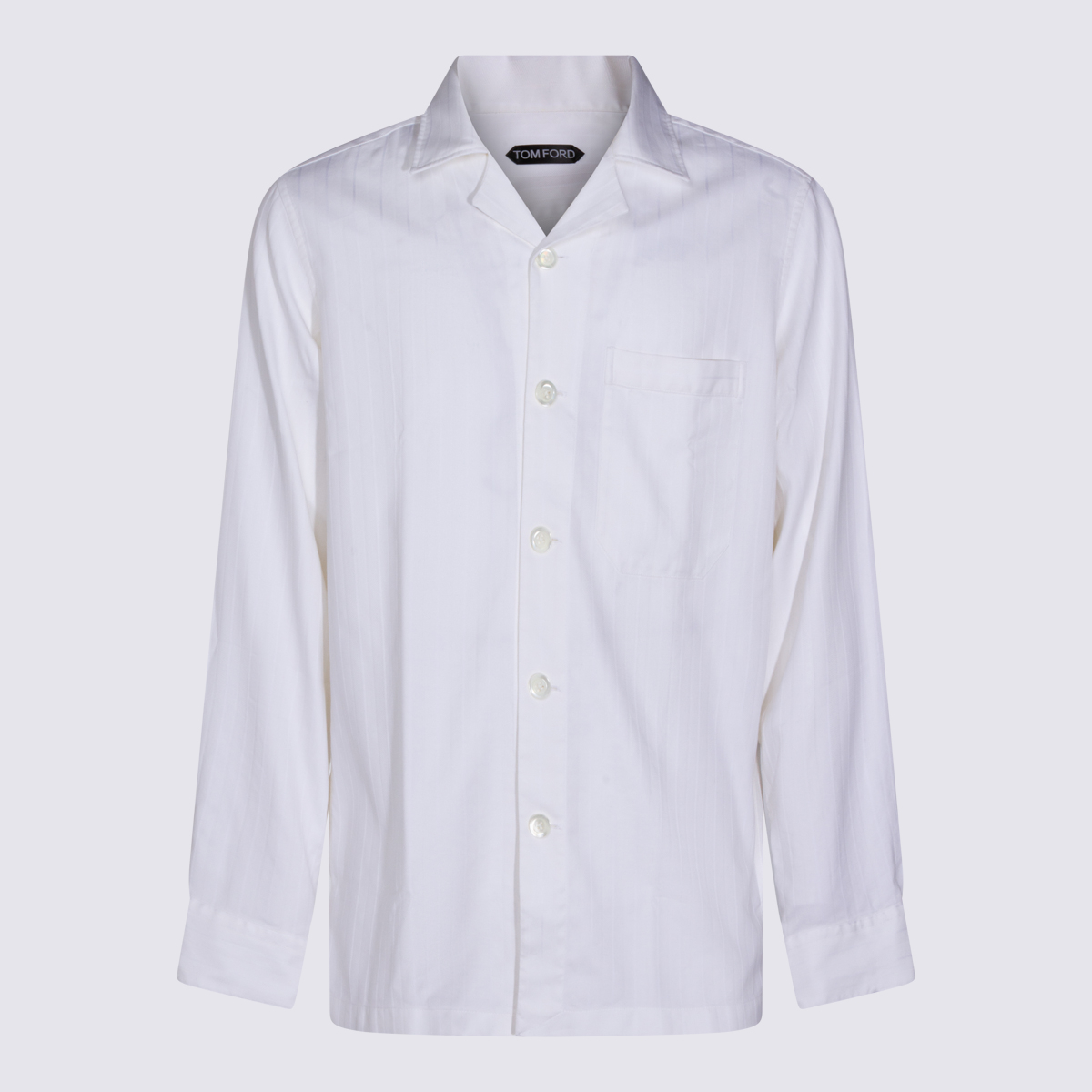 [Tom Ford] Shirts Long Sleeve SS26 HXH011FMC292WAA