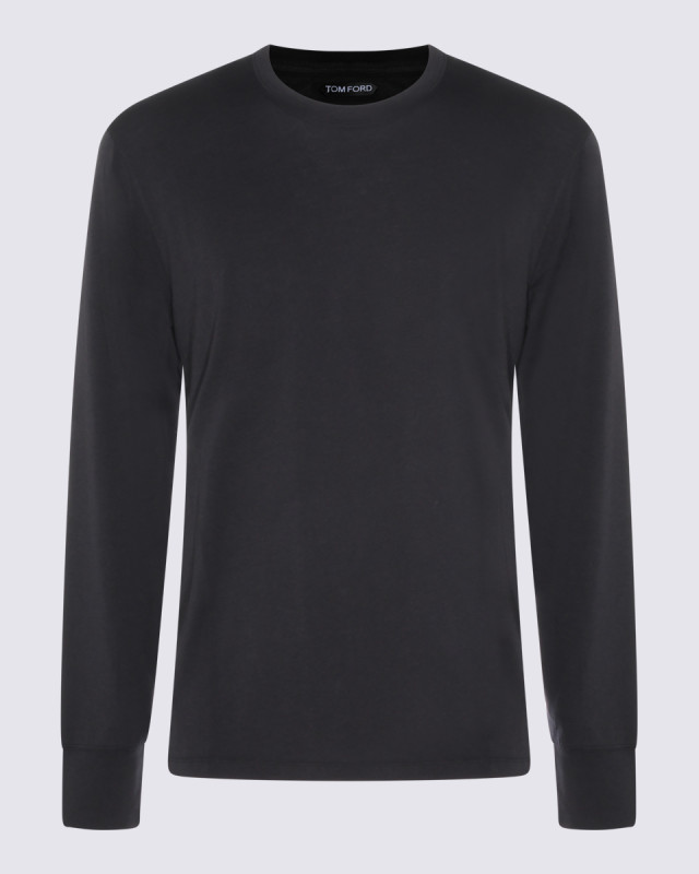 [Tom Ford] T-shirts Long Sleeve SS26 JCL006JMT012NAA