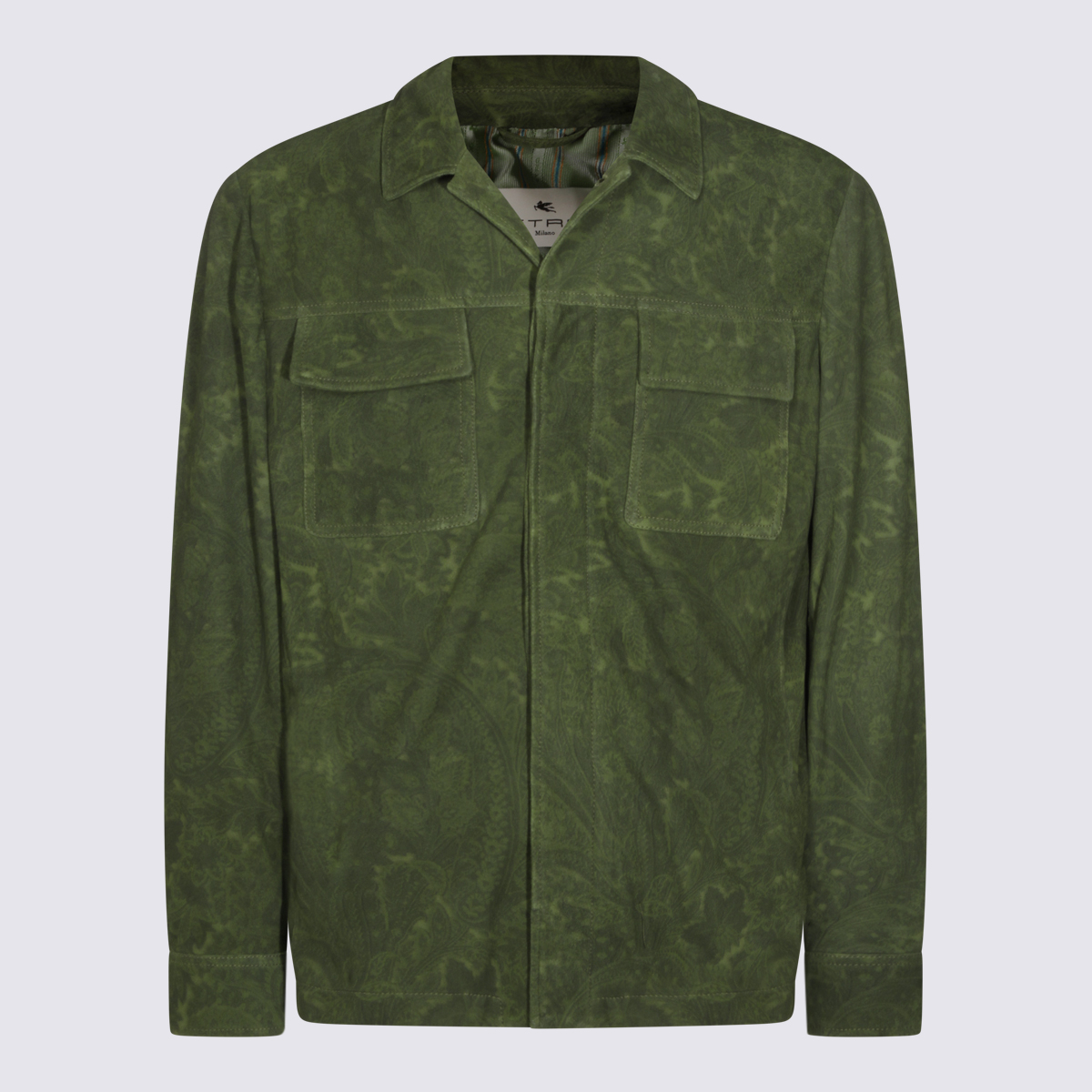 [Etro] Leather Jacket SS26 MROA0022AP416V5520