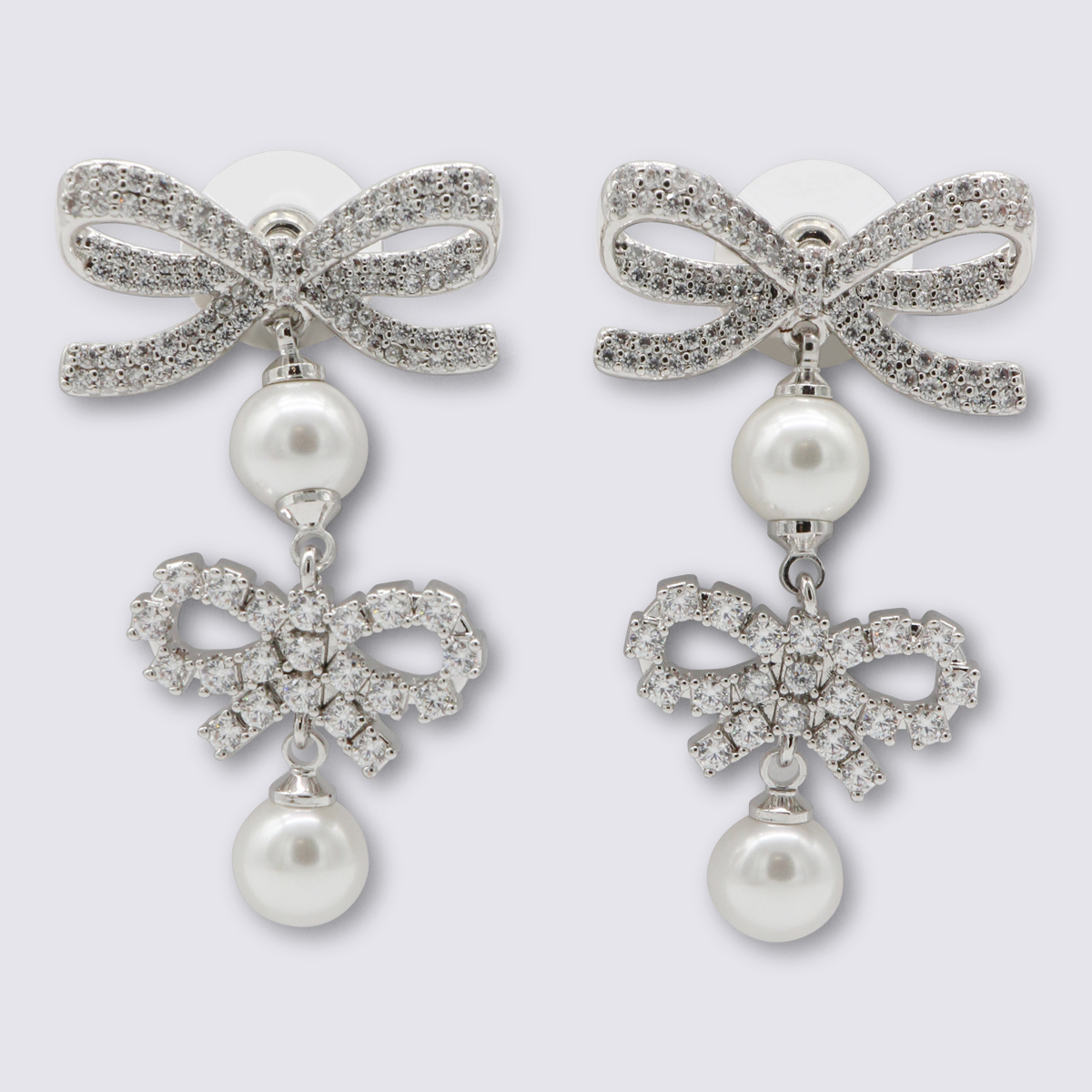 [Self - portrait] Earring SS26 RS26629ESLSILVER