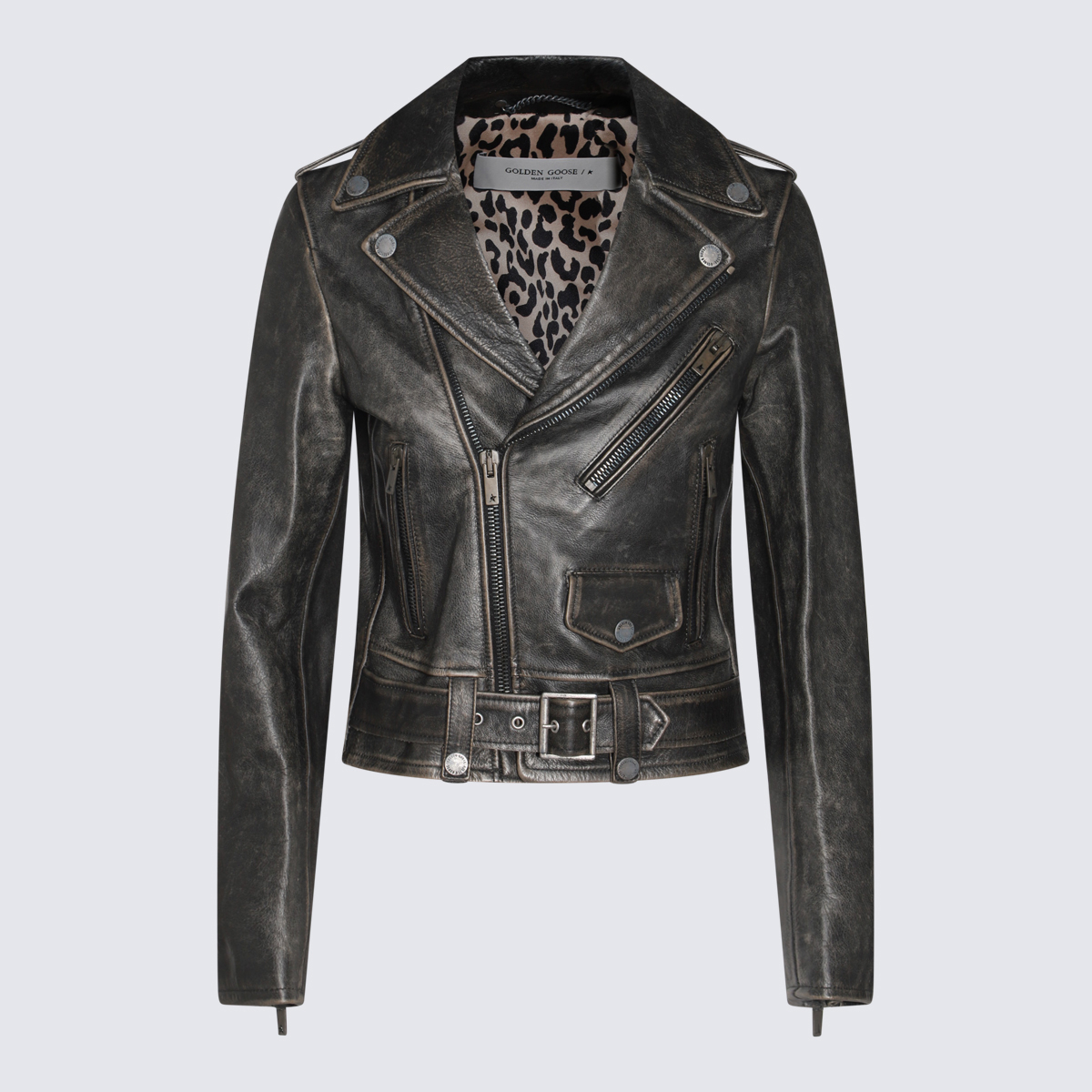 [Golden Goose] Leather Jacket SS26 GWP00848P00064790100
