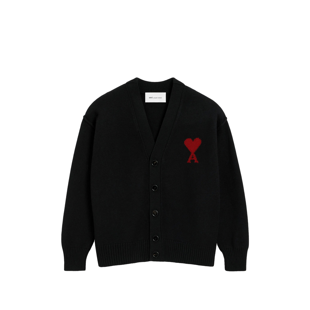 [Ami Paris] Cardigan FW26 UKC367.018  009