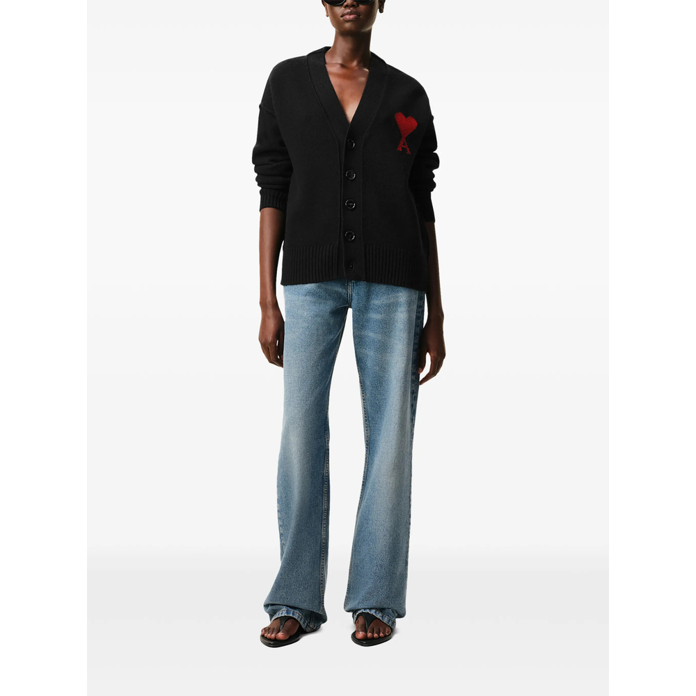 [Ami Paris] Cardigan FW26 UKC367.018  009