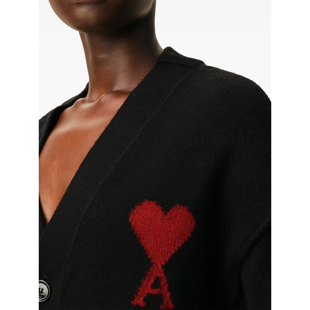 [Ami Paris] Cardigan FW26 UKC367.018  009