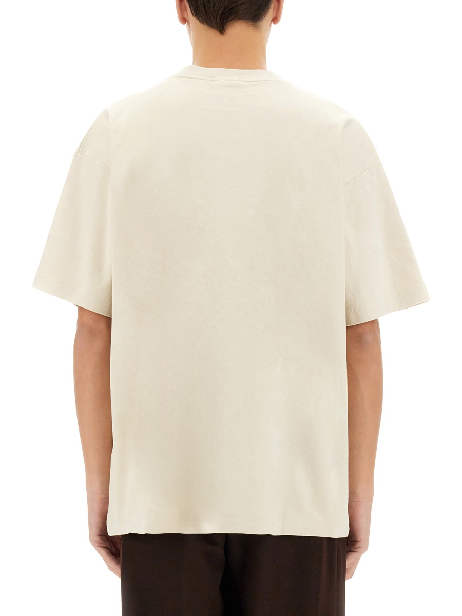 [DROLE DE MONSIEUR] T-shirts Short Sleeve FW26 TS202_CO002MASTIC