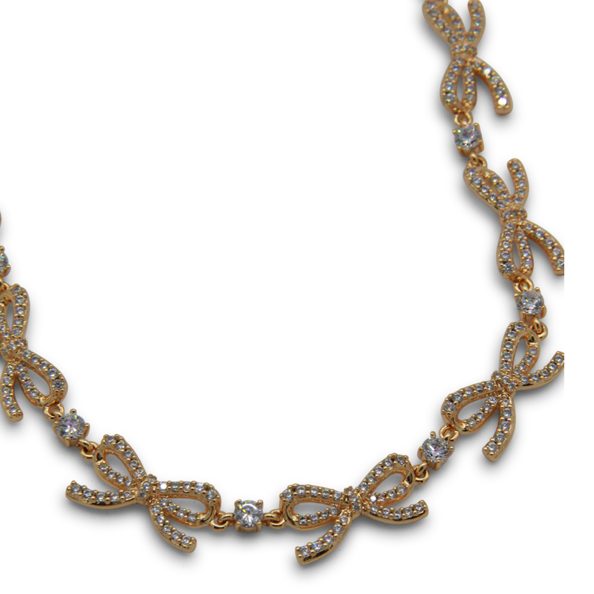 [Self - portrait] Necklace FW25 AW25621NGDGOLD