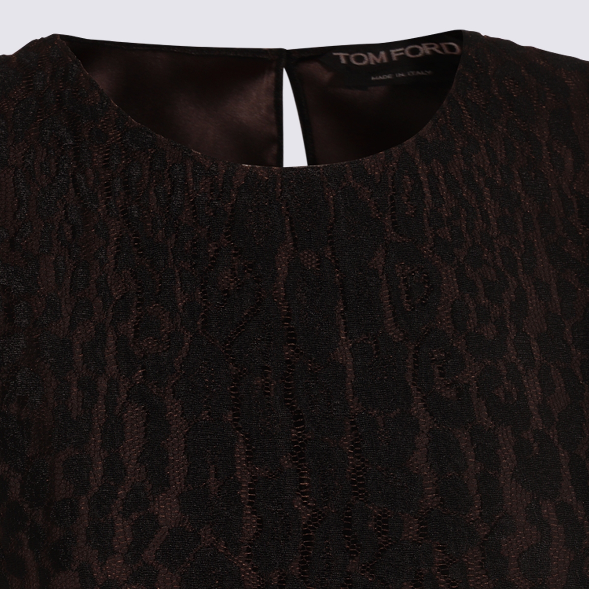 [Tom Ford] Tank top FW25 TS2117FAX1546XBLCH