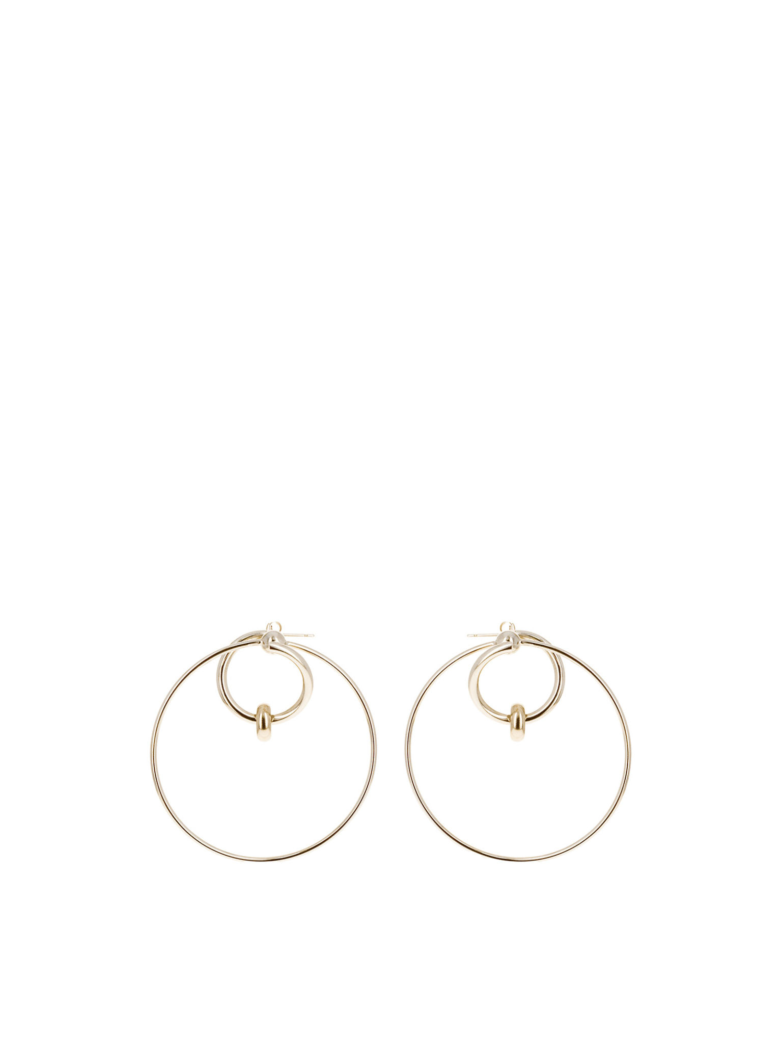 [JUSTINE CLENQUET] Earring SS26 EVAEARRINGS GOLD