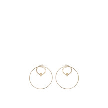 [JUSTINE CLENQUET] Earring SS26 EVAEARRINGS GOLD
