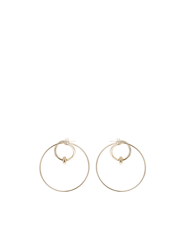 [JUSTINE CLENQUET] Earring SS26 EVAEARRINGS GOLD