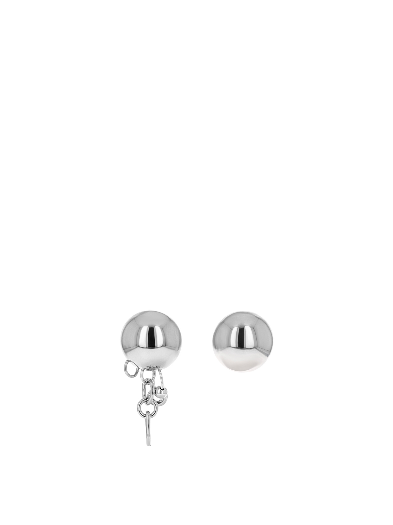 [JUSTINE CLENQUET] Earring SS26 RAEEARRINGS PALLADIUM