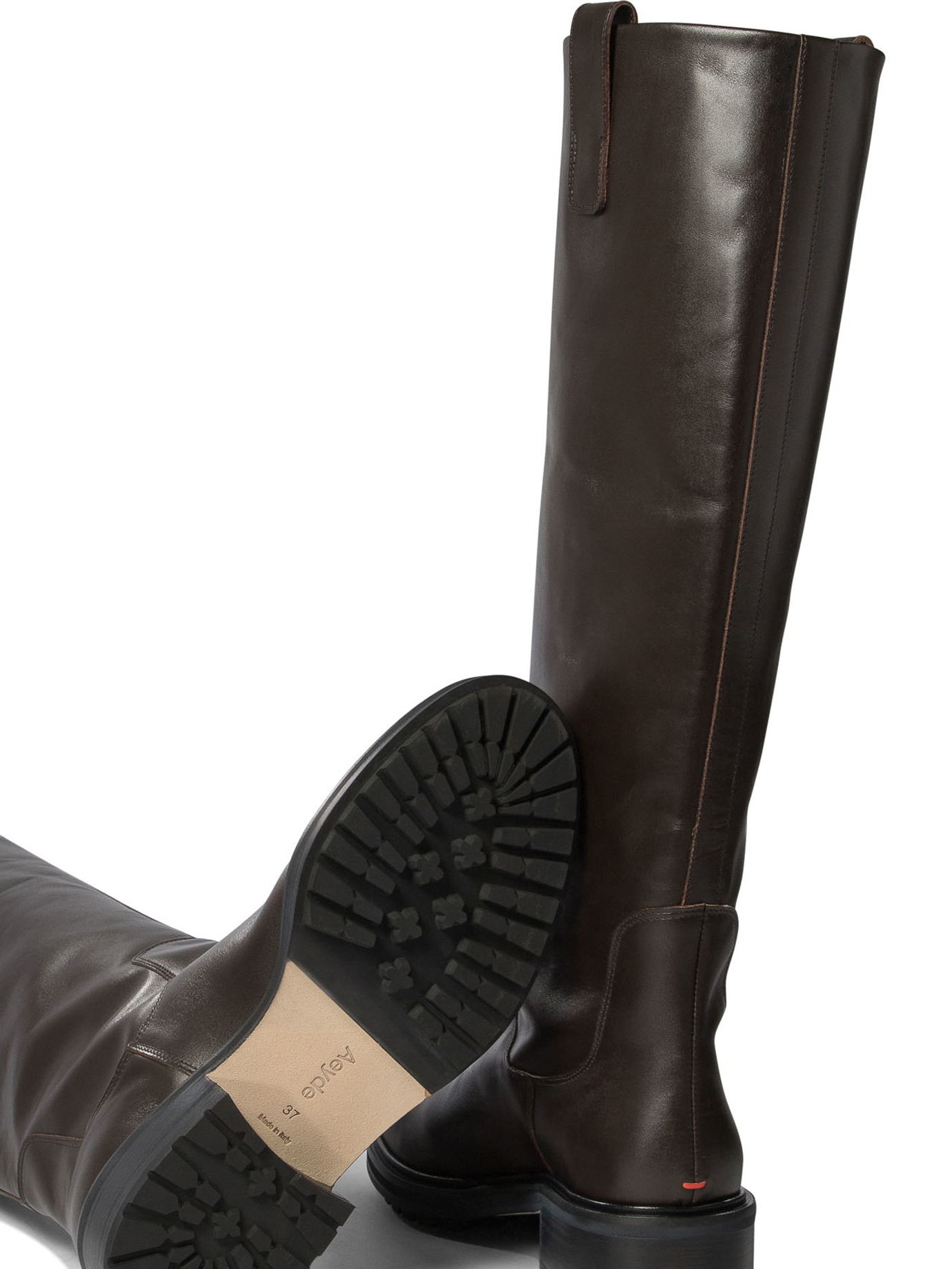 [Aeyde] Long Boots FW26 HENRYCALF LEATHERMOKA