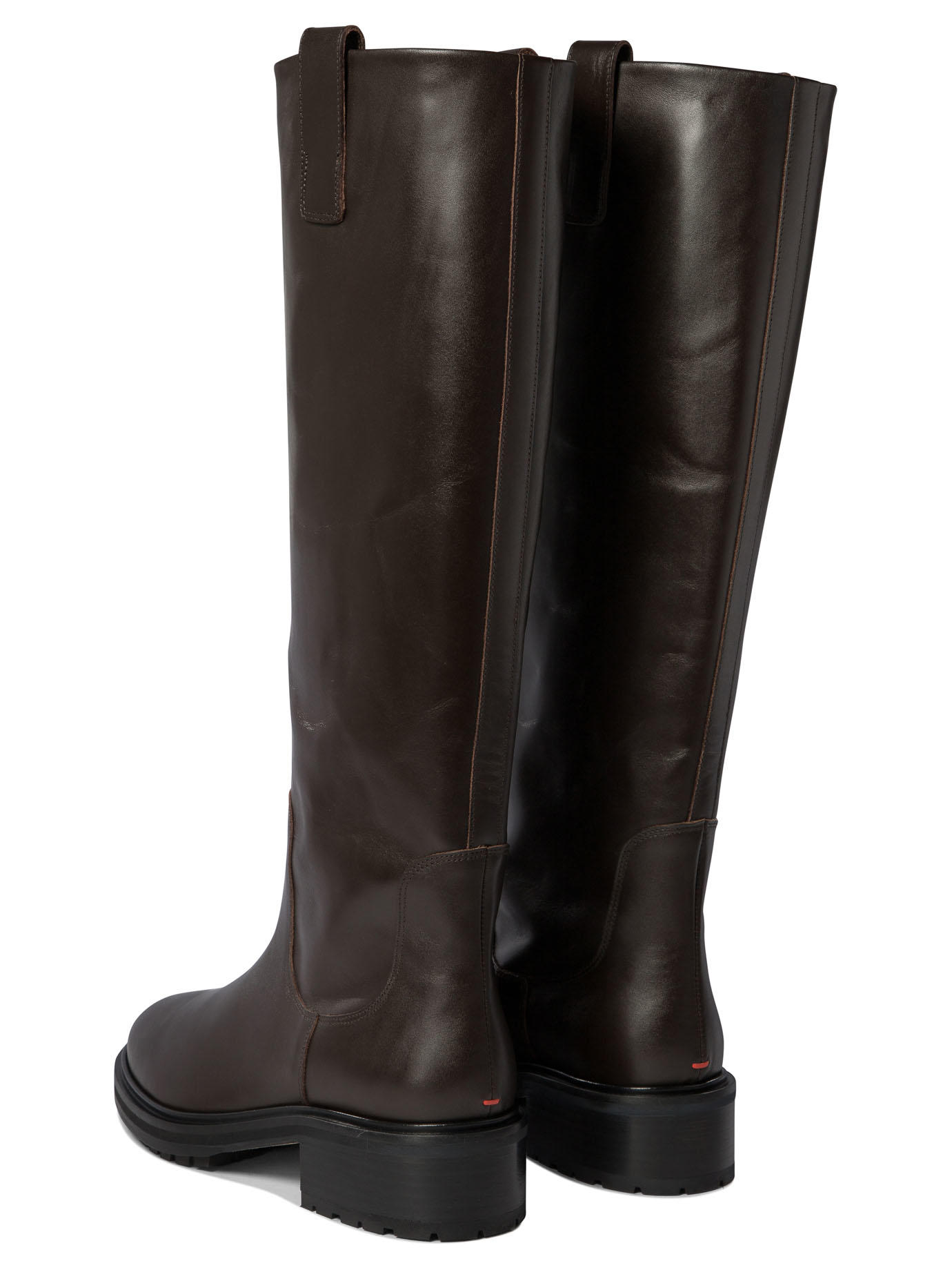 [Aeyde] Long Boots FW26 HENRYCALF LEATHERMOKA