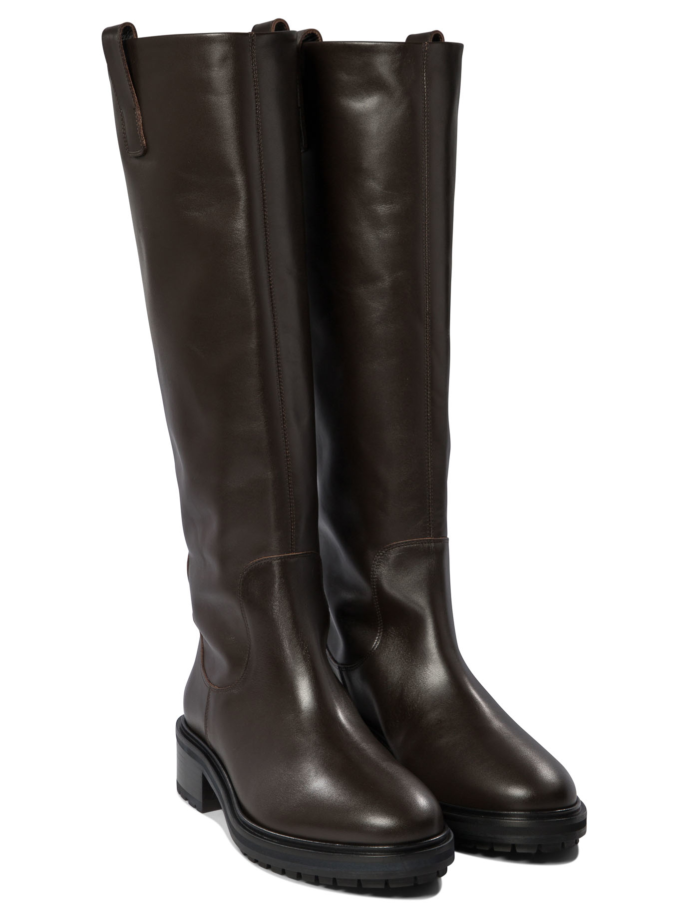 [Aeyde] Long Boots FW26 HENRYCALF LEATHERMOKA