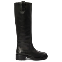 [Aeyde] Long Boots FW26 HENRYCALF LEATHERBLACK