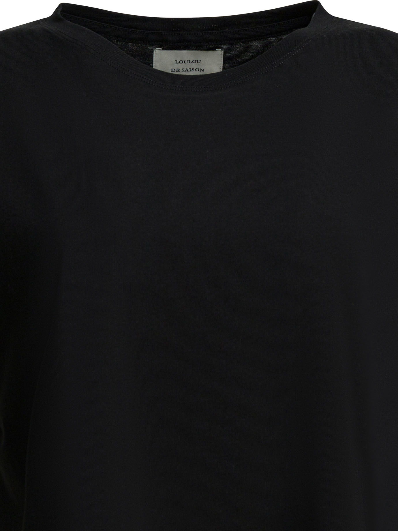 [LouLou De Saison] T-shirts Short Sleeve SS26 BASILUZZO LDSBLACK