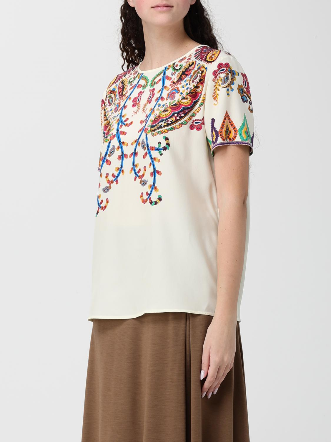 [Etro] T-shirts Short Sleeve SS26 WRJA0025AKG21 X0800