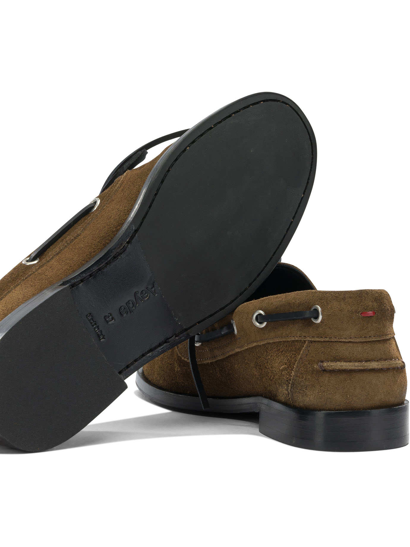 [Aeyde] Loafer FW26 HARRISCOW SUEDE LEATHERTOBACCO
