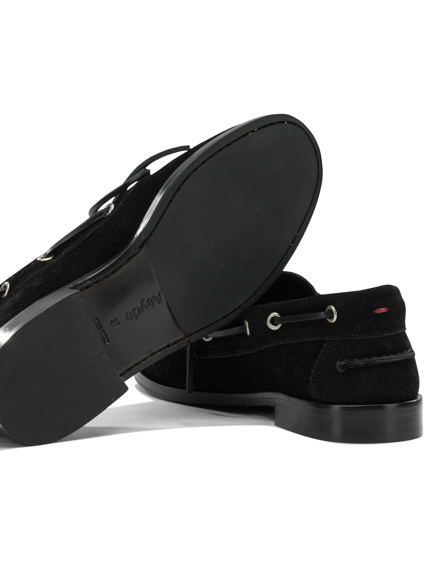 [Aeyde] Loafer FW26 HARRISCOW SUEDE LEATHERBLACK