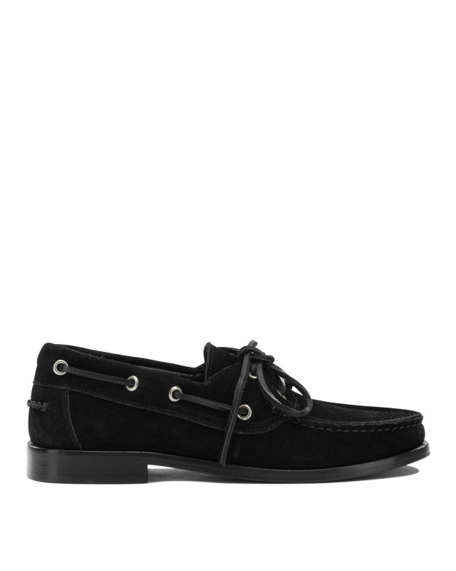 [Aeyde] Loafer FW26 HARRISCOW SUEDE LEATHERBLACK