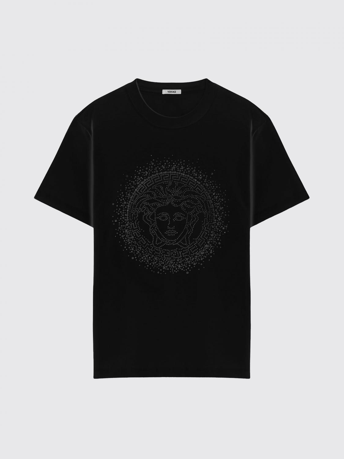 [Versace] T-shirts Short Sleeve SS26 10232071A17217 1B000