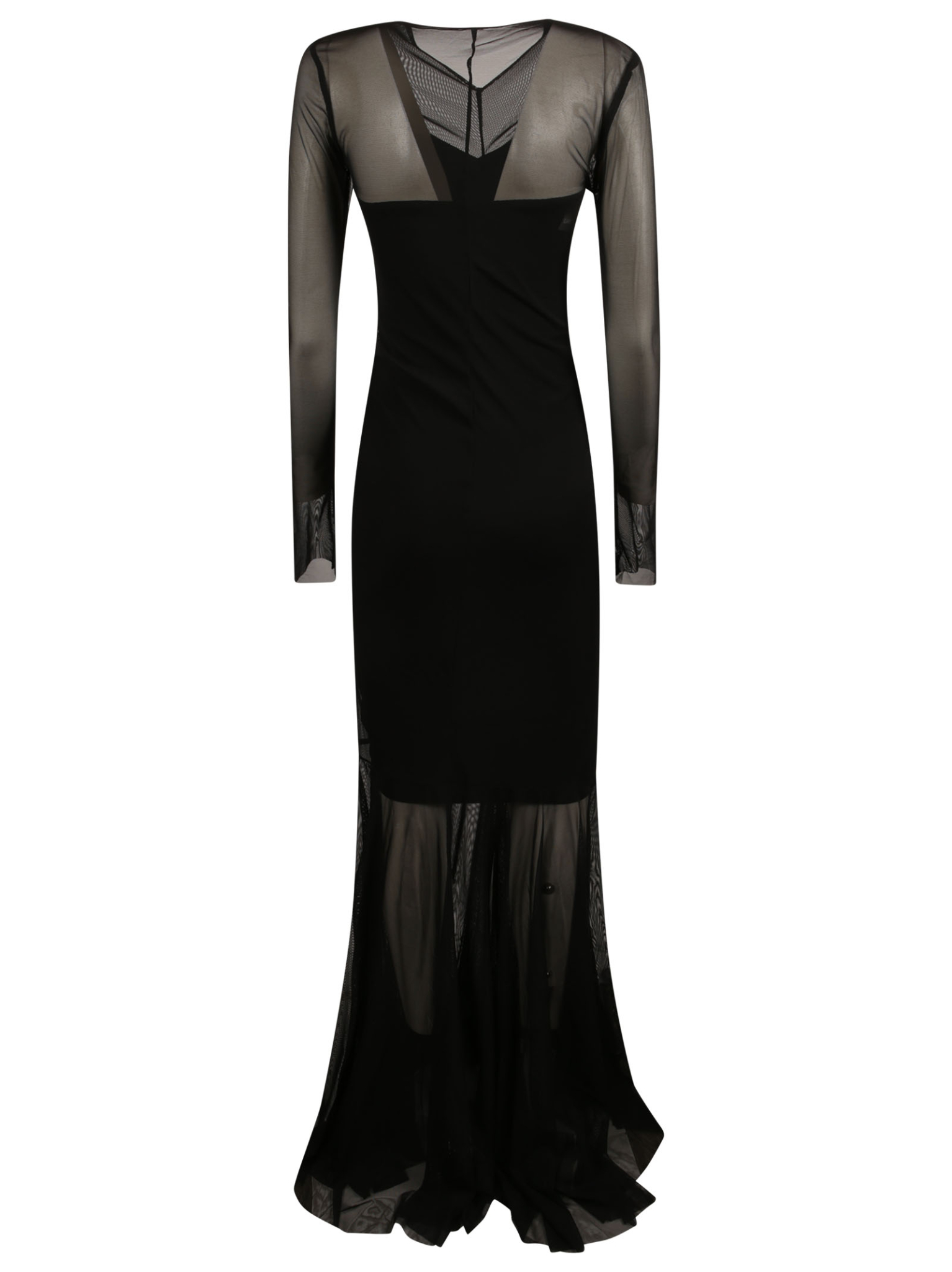 [Norma Kamali] Long sleeve dress SS26 ST324PPMG08001
