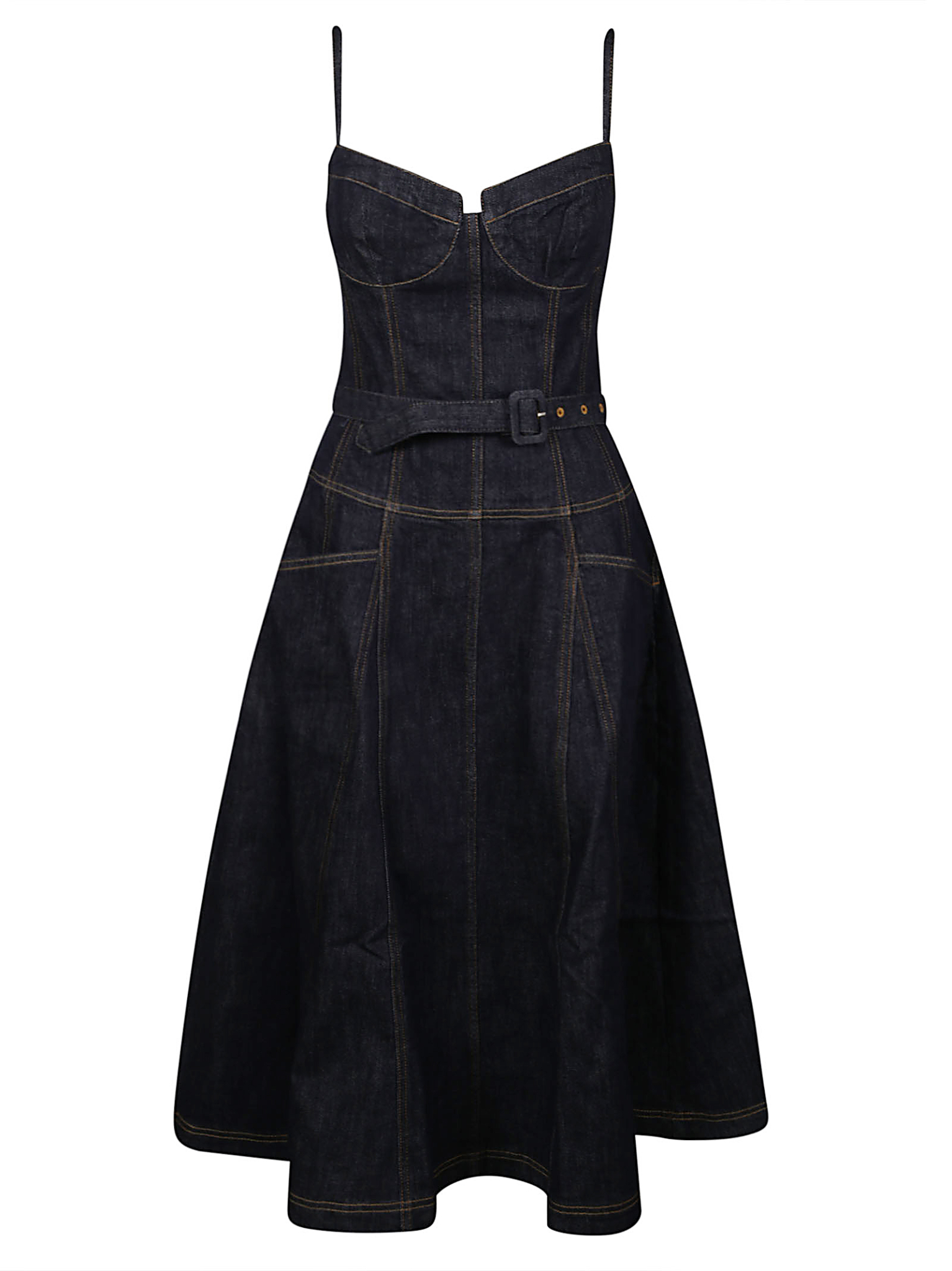 [Self-portrait] Sleeveless dress SS26 RS26815MABL