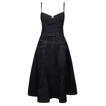 [Self-portrait] Sleeveless dress SS26 RS26815MABL