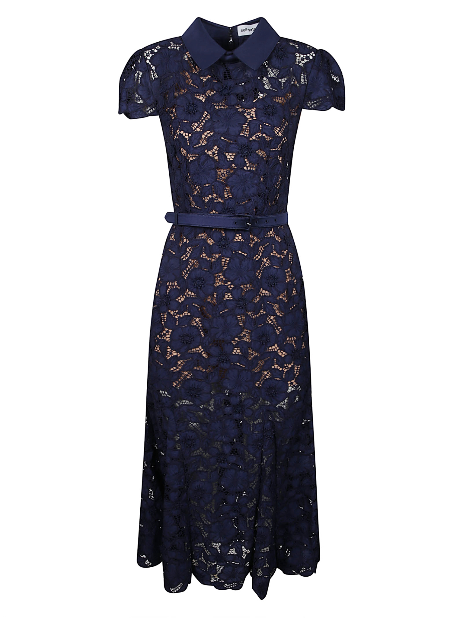 [Self-portrait] Short sleeve dress SS26 RS26171MN
