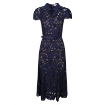 [Self-portrait] Short sleeve dress SS26 RS26171MN