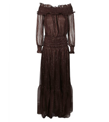 [Self-portrait] Long sleeve dress SS26 RS26156XABR