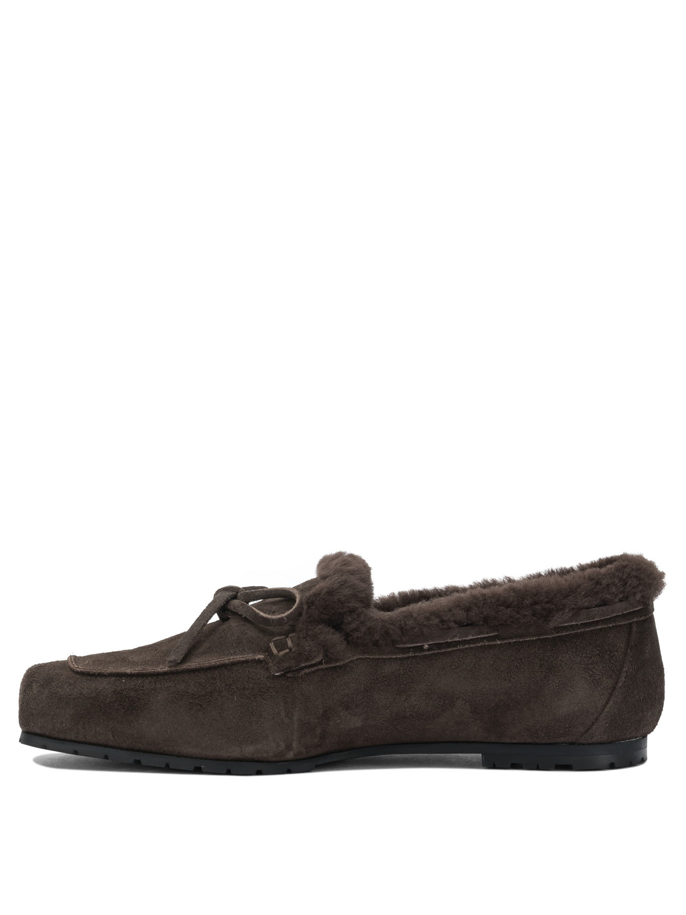 [Aeyde] Loafer FW26 JASPERCOW SUEDE LEATHER/SHEARLINGMOKA